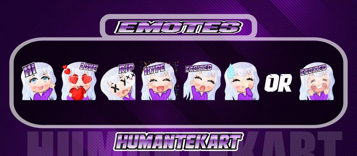 ancasaurus_1's tweet photo. Hey guys, check out my awesome emotes @shaniquawhittee  made for me Please go check her out..💜💜 https://t.co/gYryGpUO0e