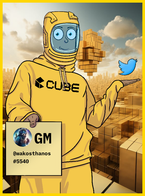 I'm one with the Cube 🧊
<a href="/cubexch/">CUBE</a>