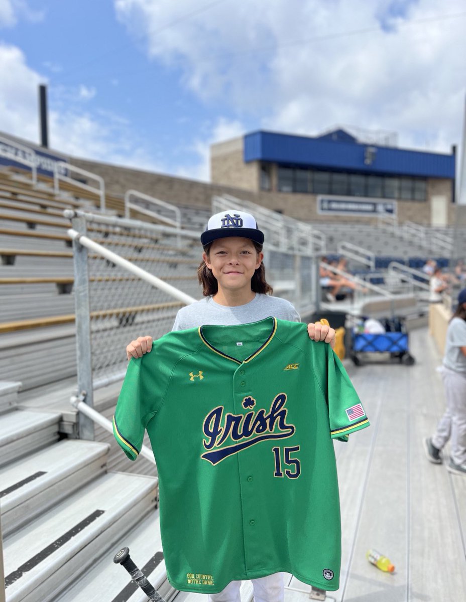 stallions045's tweet photo. Congratulations to 7th grader Stallion, Anto Tijerina, for participating in a Notre Dame baseball camp in South Bend, Indiana. He was selected as “Mr. Irish” for his skills and leadership!🎉🎉🎉
#MorrisPride
#DistrictOfChampions
McAllen ISD https://t.co/82F2Erc6uv