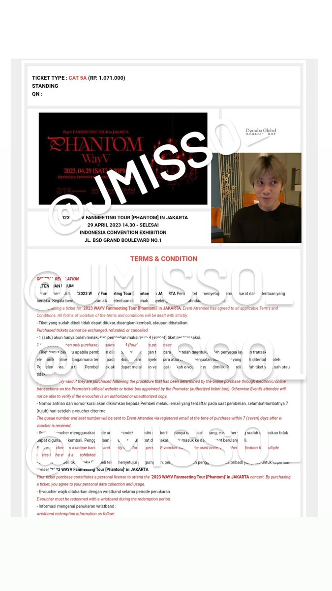 jmisso_'s tweet photo. Jmisso is trusted since 2017
✔️Penjualan Album (terdaftar hanteo)
✔️Penjualan album event
✔️Jastip tiket

Terima kasih sudah mempercayakan Jmisso sejak jaman Line@ store! Kini Misso hadir di twitter~ Mohon dukungannya chingudeul🤗 https://t.co/LLRw44FxK6