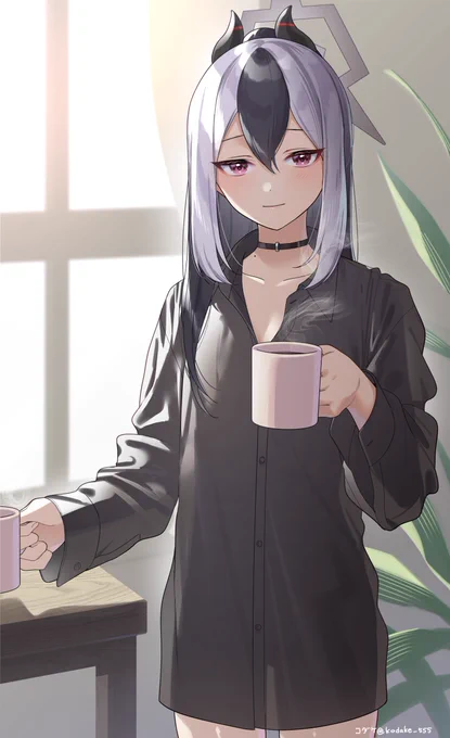 モーニングコーヒー#ブルアカ 