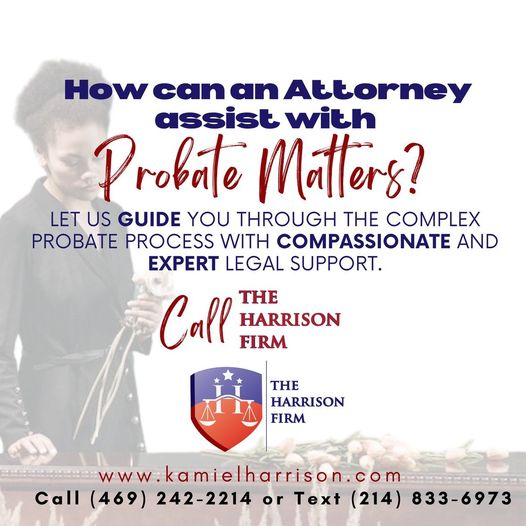 harrison_firm's tweet image. From filing paperwork to managing asset distribution, #TheHarrisonFirm will ensure your loved one&apos;s wishes are carried out. Contact us for assistance. #FortWorthLawyer #ProbateAssistance #EstateAdministration #ProbateLawyers  #ProbateProcess #DallasLawFirm #Probate #EstateLaw
