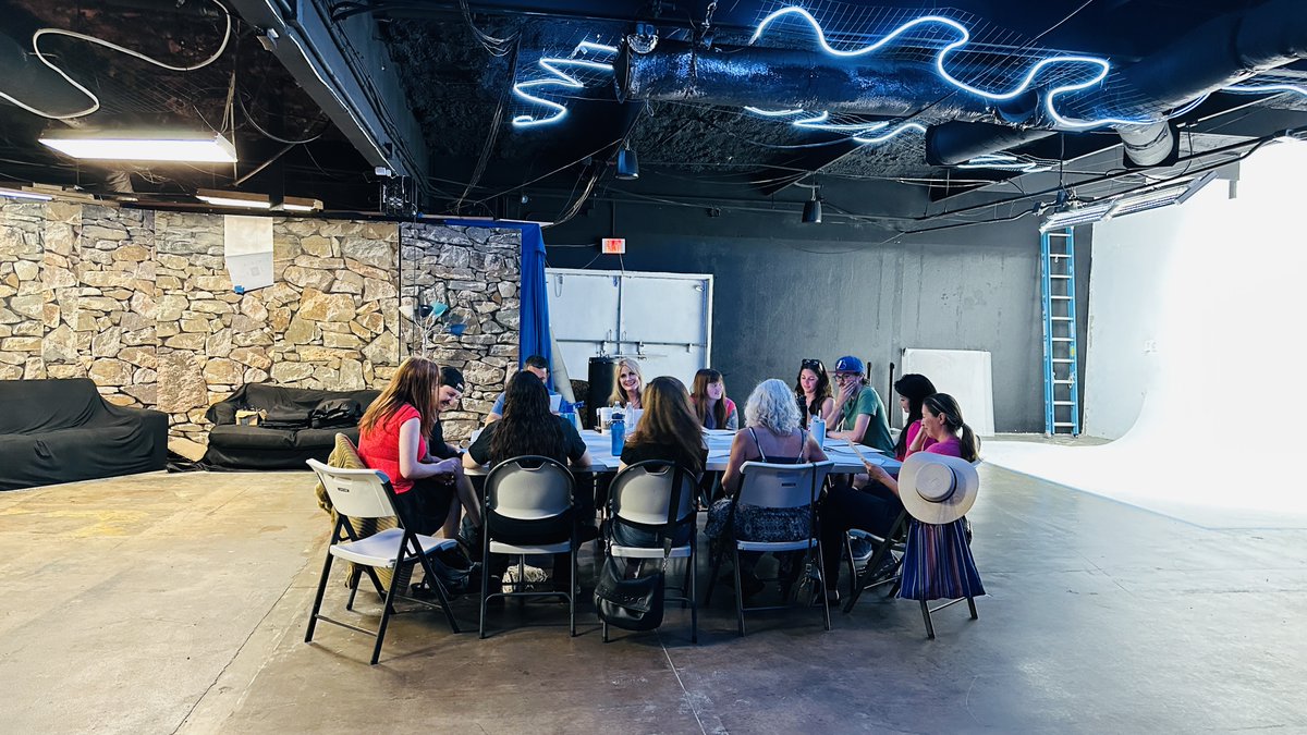 SpayseStudios's tweet photo. Script read-through for an upcoming film held at @SpayseStudios! #readthrough #filmlife #spaysestudios https://t.co/H2MR88FB7w