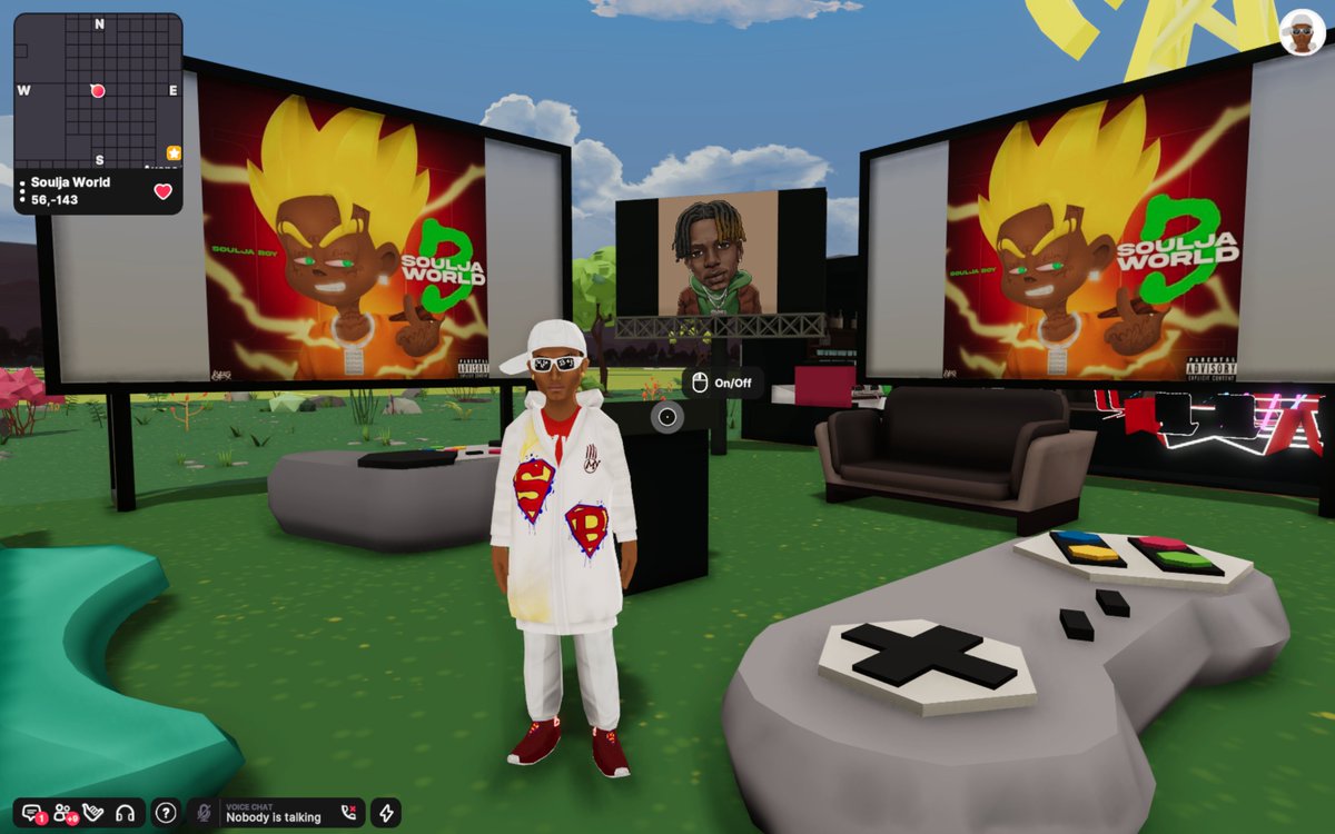 Good morning it's official i'm addicted to <a href="/decentraland/">Decentraland</a> meet me in Soulja World i'm online now smh lol