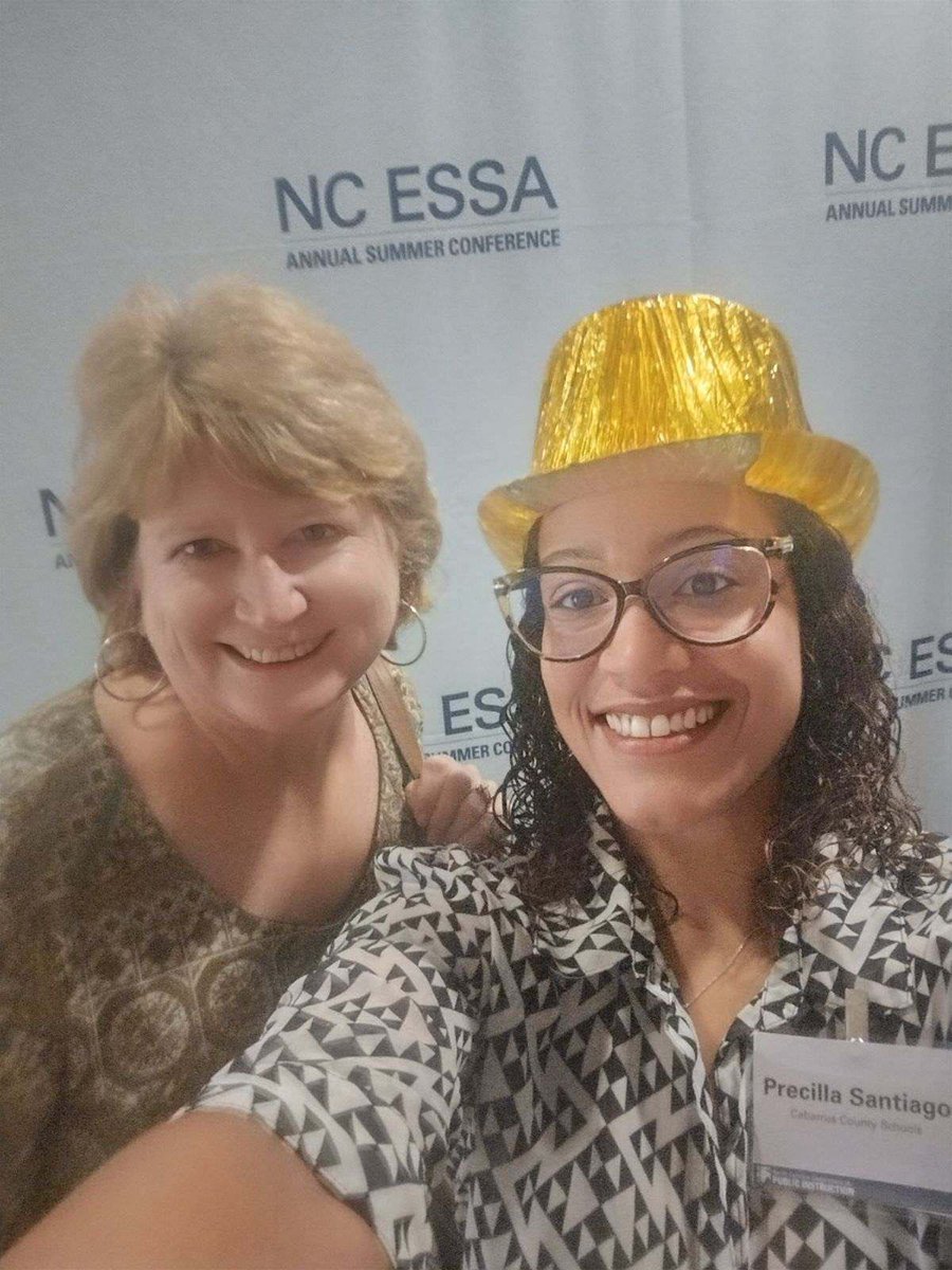 We are here at the ESSA Conference in Greensboro- ready to learn! #federalprograms @CabCoSchools