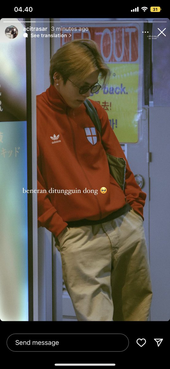 aku tunggu, asahi few tweet au.