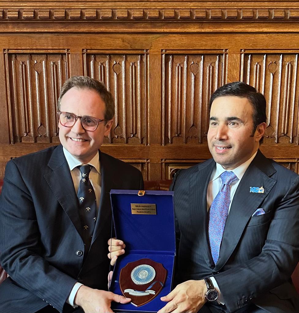 AhmedNAlRaisi's tweet image. I was pleased to meet @TomTugendhat, Minister of State for Security of the United Kingdom, on the sidelines of @INTERPOL_HQ centenary celebrations in the UK 🇬🇧 last week.

#INTERPOL100