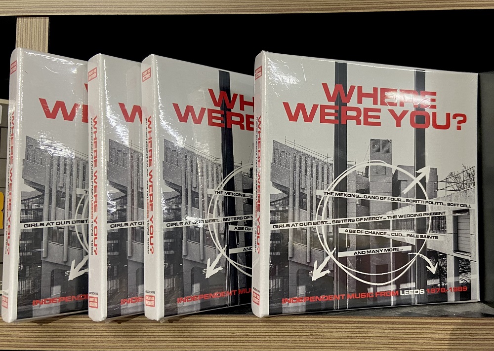 Out Friday! Cherry Red Records' Leeds post-punk compilation - WHERE WERE YOU: Independent Music From Leeds (1978-1989) triple CD set. Have you ordered yours yet? Full details including track listing: jumborecords.co.uk/music-single.a…