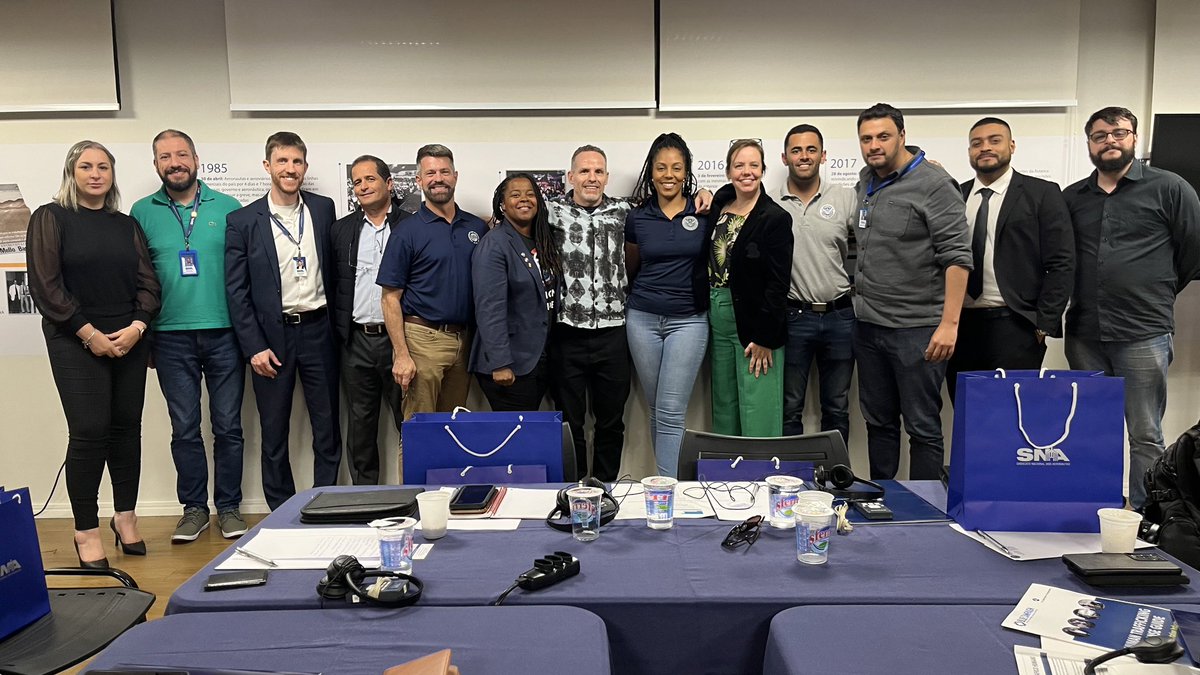 Flight Attendants play a key role in the fight against human trafficking. Proud to work with National Union of Aeronauts (SNA), <a href="/DHSBlueCampaign/">DHS Blue Campaign</a>, <a href="/CBP/">CBP</a>, &amp; <a href="/ITFglobalunion/">International Transport Workers' Federation (ITF)</a> this week in #Brazil to end the scourge of human trafficking once and for all. #1u