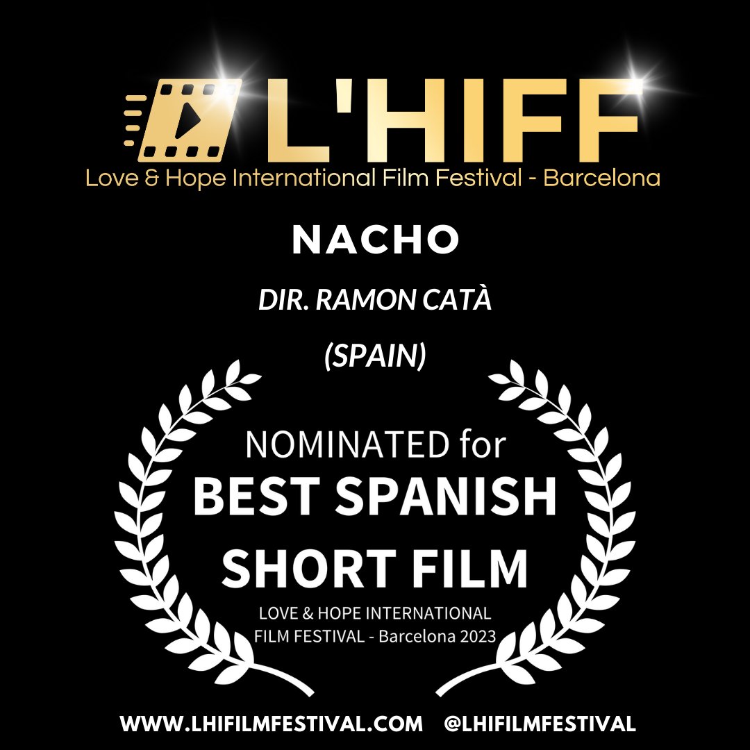 El meu curt 'Nacho' es podrà veure al cinema <a href="/cinemamalda/">Cinema Maldà 📽</a> el 15/09 a les 16h al <a href="/lhifilmfestival/">Love & Hope Intl Film Fest - Barcelona</a> 🎉🎉✨
