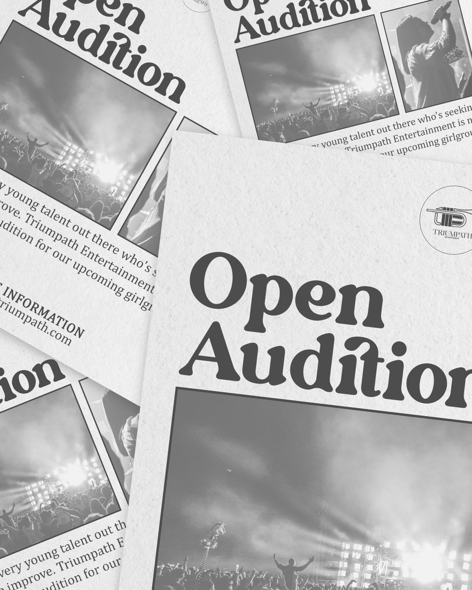 ️

️
️
Prepare yourself for the brand new era.

TRIUMPATH Entertainment
Open Audition: COMING SOON!

️

️
️