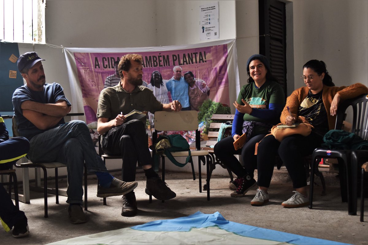A Rede Carioca de Agricultura Urbana (Rede CAU) segue viva e em renovação! Participamos do primeiro de três encontros para discutir a organização interna e o mapeamento das ações do coletivo. Conheça mais da rede: ppad.org.br/coletivo/rede-…