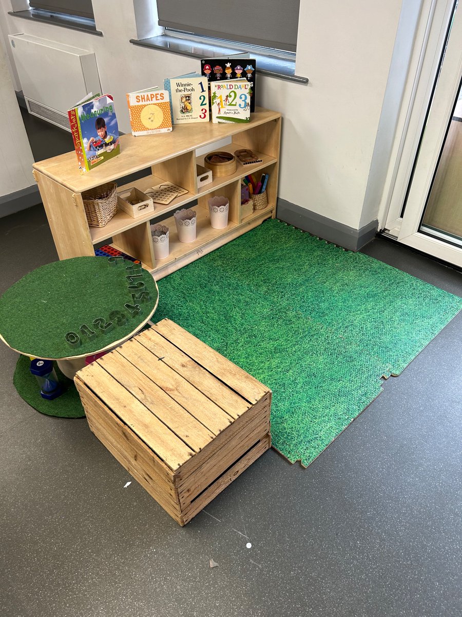 SarahWaterson4's tweet photo. Trying to bring back purposeful areas, a lot more work and love is needed but proud of how far we’ve come in a day #eyfsprovision @dixonsmnp https://t.co/0u65SMRCeE