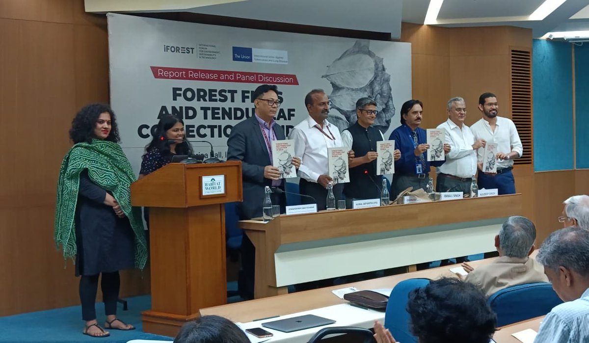 iForestGlobal's tweet photo. @iForestGlobal releases its report on "Forest Fires and Tendu Leaf Collection in India".  
@mandvi7 @Sah_shaying @Bh_Chandra @Swasticharan @ndmaindia @MoHFW_INDIA @TheUnion_USEA
#forestfires #tenduleaf #climatechange https://t.co/hmWlt2Sq1j