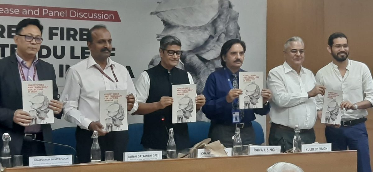iForestGlobal's tweet photo. @iForestGlobal releases its report on "Forest Fires and Tendu Leaf Collection in India".  
@mandvi7 @Sah_shaying @Bh_Chandra @Swasticharan @ndmaindia @MoHFW_INDIA @TheUnion_USEA
#forestfires #tenduleaf #climatechange https://t.co/hmWlt2Sq1j