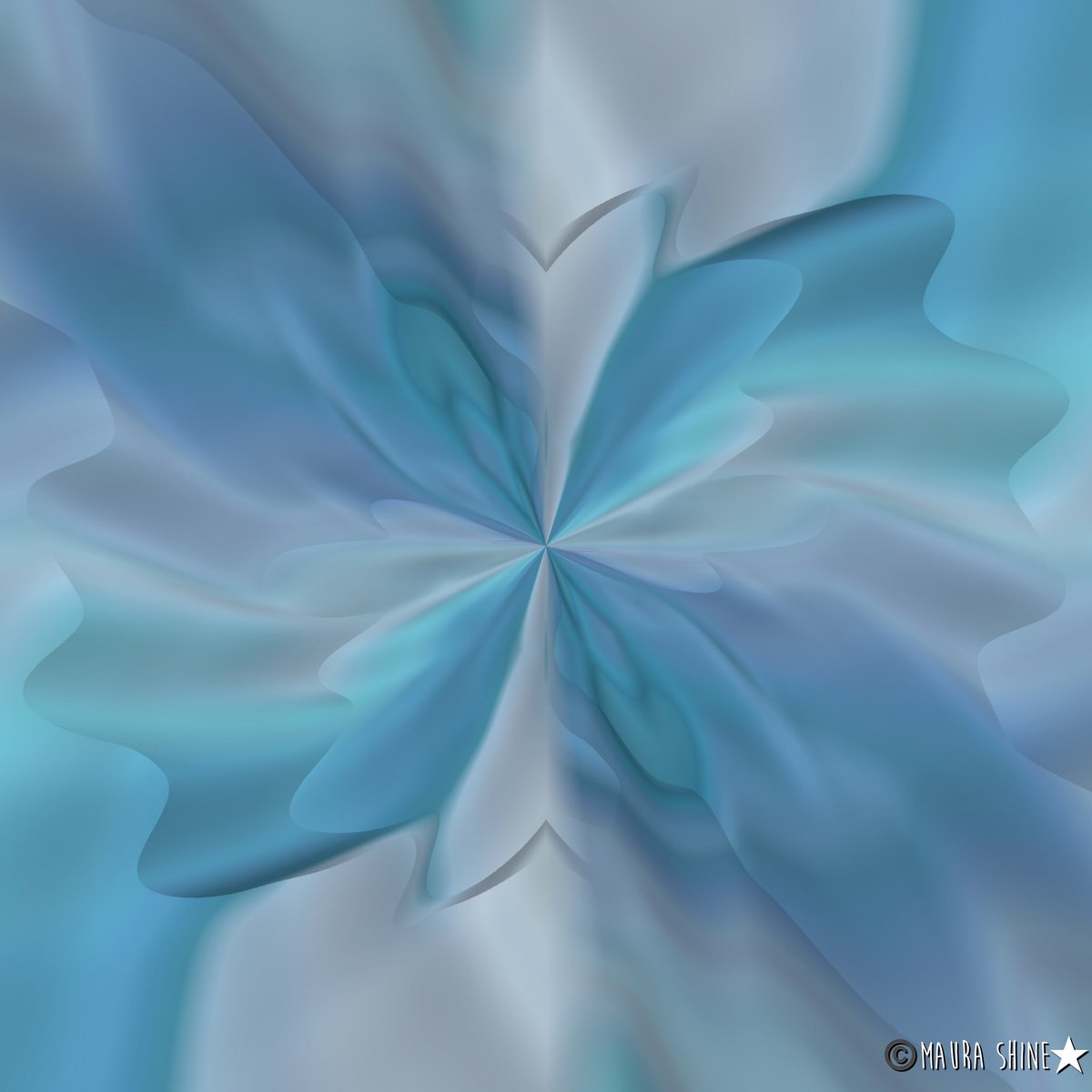 #AbstactArt #DigitalArt #BluesXII #TurquoiseTuesday