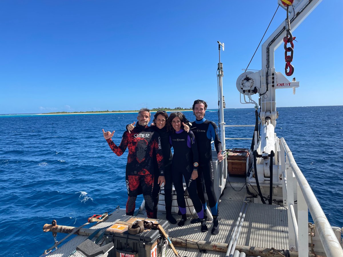 Fanny Houlbreque 🪸 (@houlbrequefanny) on Twitter photo Busy & windy schedule for the CACAO project (leaded by <a href="/lorrain_anne/">Anne Lorrain</a> ) focusing on the effects of large seabird colonies on 🪸#merdecorail <a href="/LemarLab/">LEMAR</a> <a href="/UMREntropie/">Entropie - Tropical Marine Ecology Lab.</a> <a href="/VidalDupiol_J/">Jeremie Vidal-Dupiol</a> <a href="/Thibault_Lv/">Thibault Le Verge-Campion</a> <a href="/Vidal_Eric_isld/">Eric Vidal</a> <a href="/Martin_Thib/">Martin THIBAULT</a> Busy & windy schedule for the CACAO project (leaded by <a href="/lorrain_anne/">Anne Lorrain</a> ) focusing on the effects of large seabird colonies on 🪸#merdecorail <a href="/LemarLab/">LEMAR</a> <a href="/UMREntropie/">Entropie - Tropical Marine Ecology Lab.</a> <a href="/VidalDupiol_J/">Jeremie Vidal-Dupiol</a> <a href="/Thibault_Lv/">Thibault Le Verge-Campion</a> <a href="/Vidal_Eric_isld/">Eric Vidal</a> <a href="/Martin_Thib/">Martin THIBAULT</a>