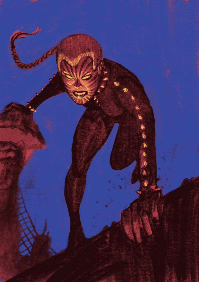 frazerirving's tweet photo. Digital sketch for private commission of Rachel Summers in hound mode. #Procreate https://t.co/GUhOGnxesC