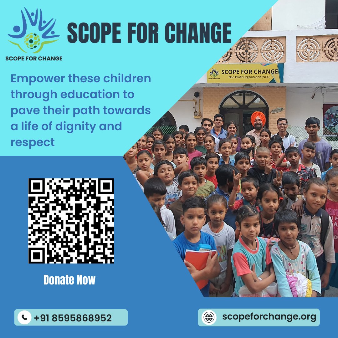 ScopeChange's tweet photo. One-click #contribution can make a significant difference in their lives by redirecting a small portion of your one-time extra #expense towards this #cause.

𝐂𝐨𝐬𝐭 𝐩𝐞𝐫 𝐬𝐭𝐮𝐝𝐞𝐧𝐭 𝐩𝐞𝐫 𝐦𝐨𝐧𝐭𝐡 𝐢𝐬 𝐑𝐬 1500/-

𝐏𝐥𝐞𝐚𝐬𝐞 𝐬𝐮𝐩𝐩𝐨𝐫𝐭:
https://t.co/E0FYIhSSst https://t.co/zxXmfnZy68