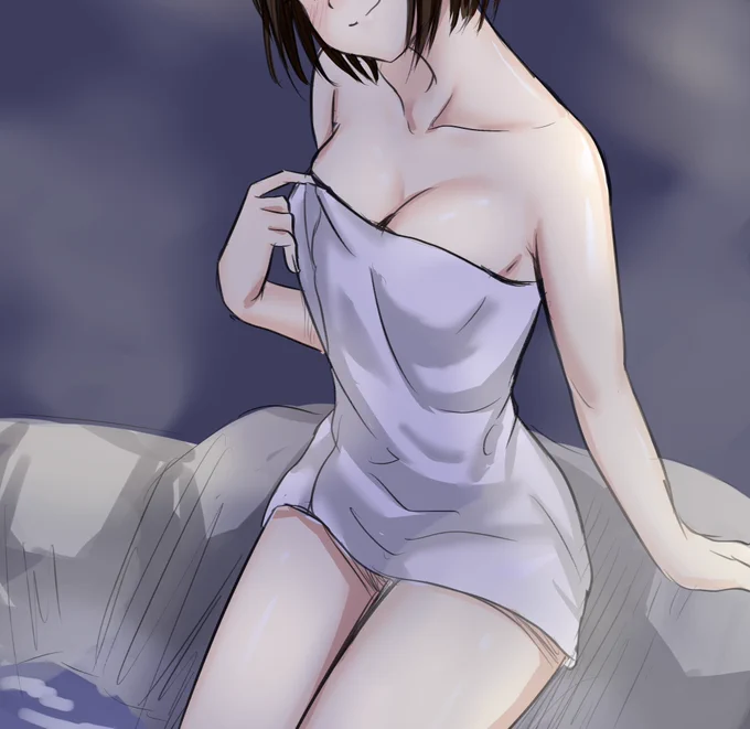 ふーん……………#目元より下で切り出すとエロいらしい 