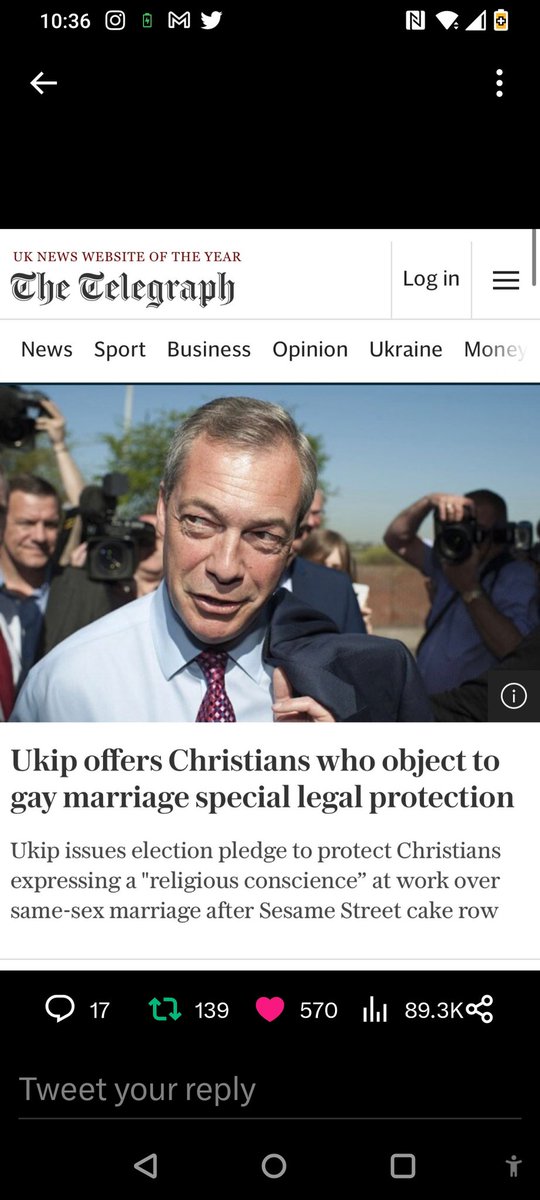 <a href="/MartinSLewis/">Martin Lewis</a> <a href="/alan_shaefer/">🐟Alan Citizen of Scousedonia 🇪🇺 🇺🇦 💙 #FBNHS</a> Your reminder today that this is just Nigel Farage campaigning to allow businesses to decline to serve customers whose values don't align with theirs.