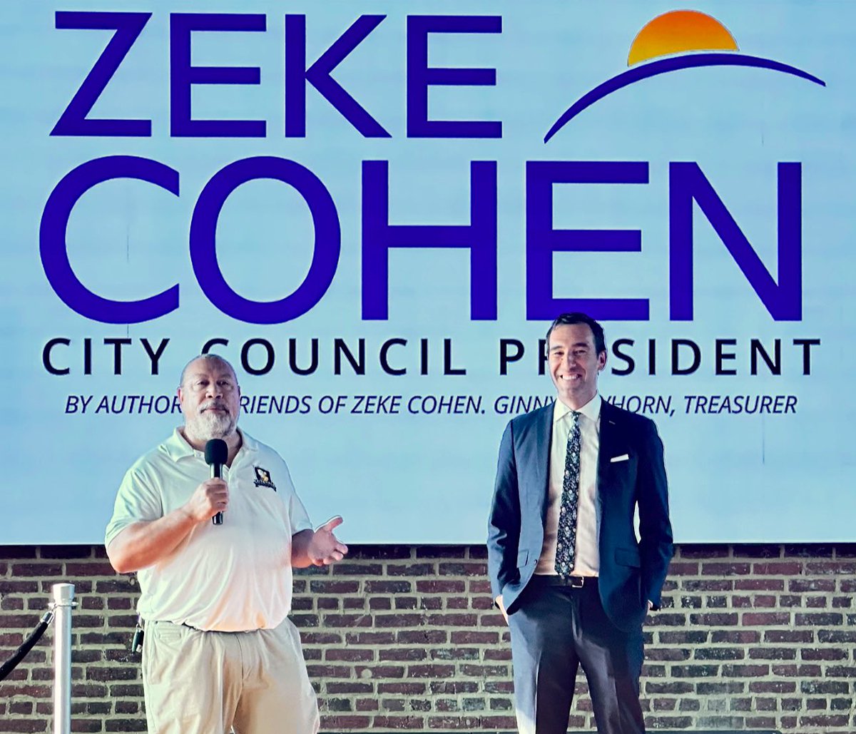 Deeply humbled by the huge turnout at my event last night. The energy behind our campaign is undeniable.

Grateful to my friend <a href="/BillforBmore/">Comptroller Bill</a> for his early support. He is the only man alive who could make the Comptroller’s office look cool!

Baltimore, let’s win this together!