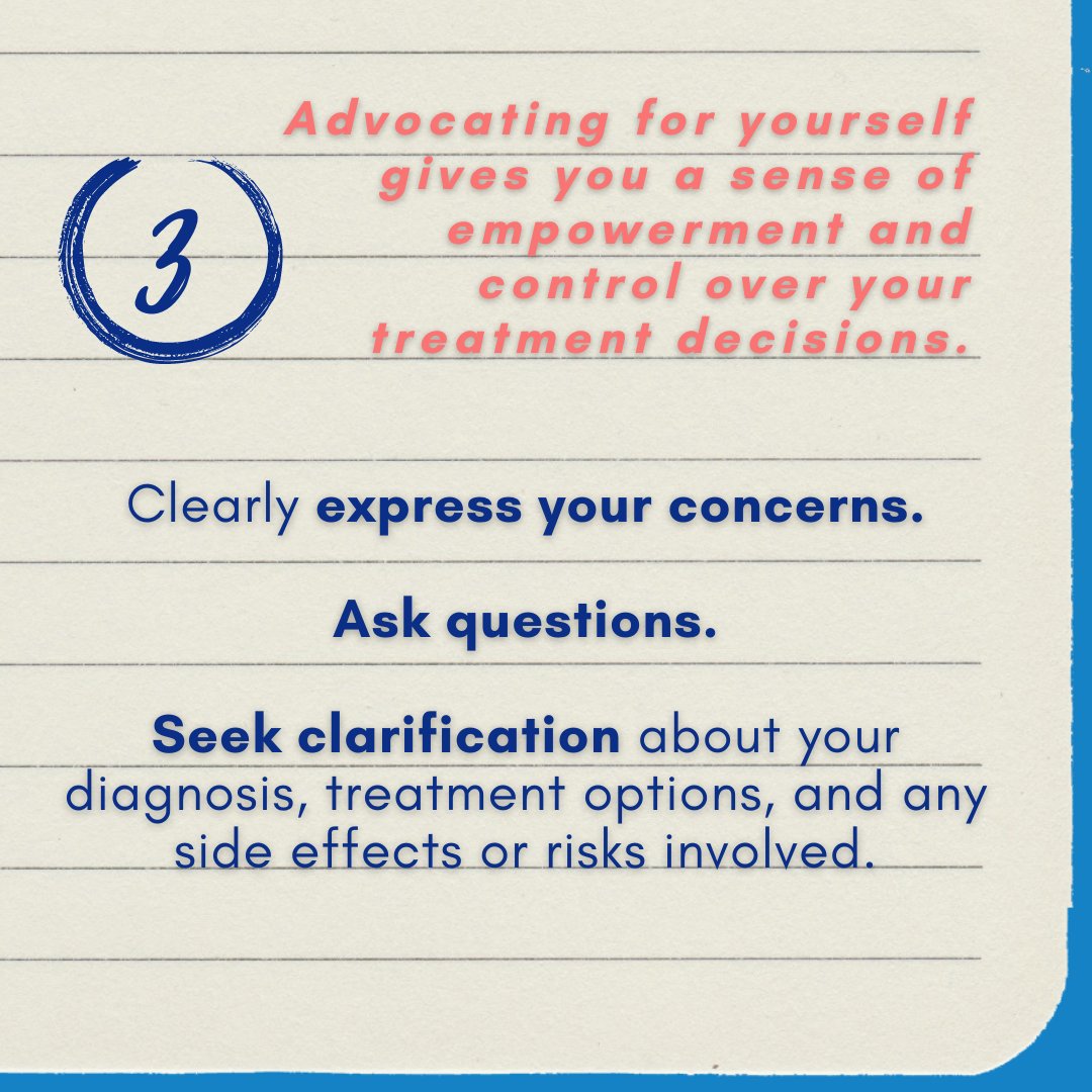 EPIC_UK_'s tweet image. 📢 Advocating for Yourself in Healthcare: Empowering Your Voice!​ 🗣

#realisewhatspossible #mentalhealth #selfcare #supportingfamilies #standingtogether #stress #cancercare #cancersupport #cancerawareness #workshop #carousel