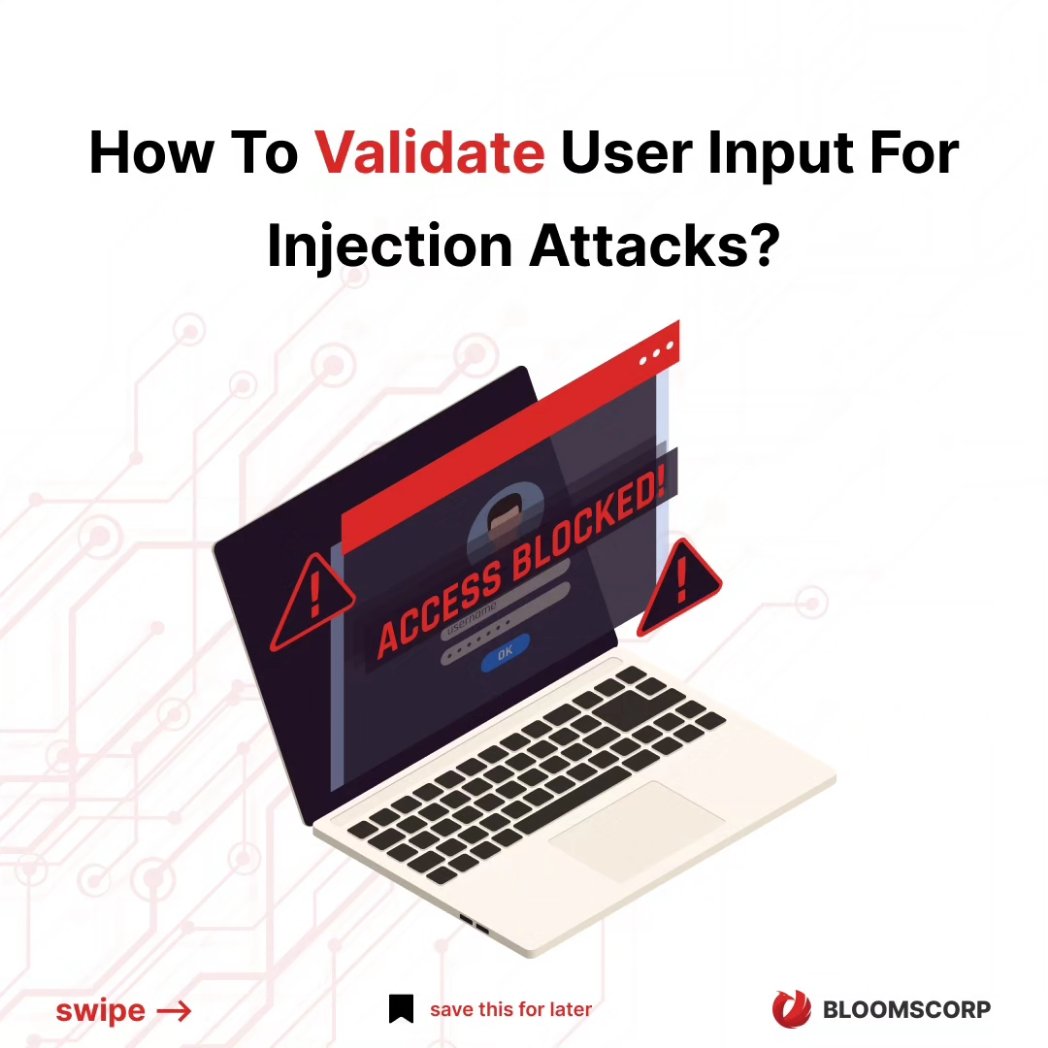 bloomscorp's tweet photo. 🌐 Web Security: Safeguarding Against Injection Attacks! 🔒

Protect your digital frontier with these vital tips

Stay secure with fortified measures! #websecurity #backendsecurity #injectionattack #StaySafeOnline https://t.co/LRw3g2HHuq