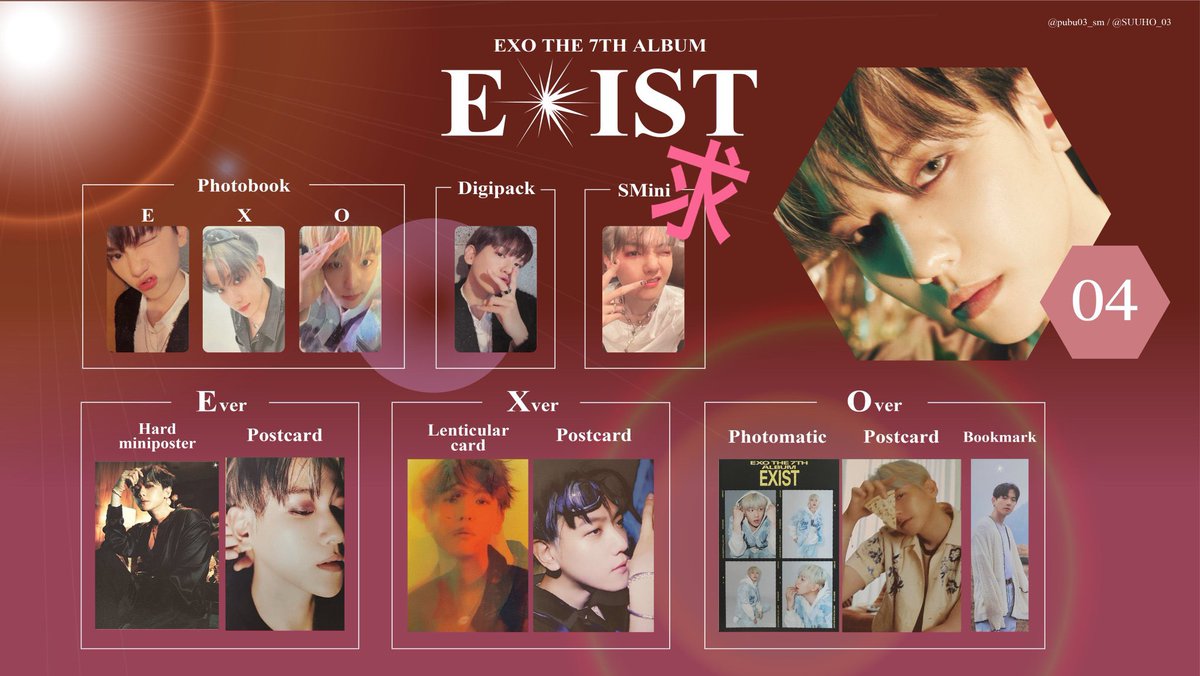【EXO EXIST トレカ交換】

【譲】photobook ver.
              X.ver.  カイ
              E ver. チャニョル

【求 】SMini ベッキョン

異種交換になりますが条件の合う方居ましたらよろしくお願い致します🙇‍♂️

同日発送📮
スリーブ＋硬質ケース＋防水加工で配送
