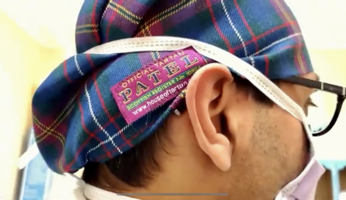 Coffee break (10:30AM) – 8/30 cataracts done. “Time spent delivering care is a very small part of overall pt journey :. low hanging fruit for innovation. Benefits patients &amp; wider community - less travel for patients and reduced carbon footprint, to name a few.” #TartanScrubHat