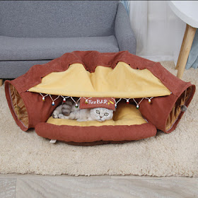cleanse29's tweet photo. Foldable Cat Bed House Interactive Cat Tunnel Toy Drill Pipe Channel Shell Tube Kitten Cave With Balls Cushion #CatsAccessories. #HeatedCat
Original price: USD 10.94
Now price: USD 7.66
More details : https://t.co/NqAB0A3SJm
#petshop, #catstore https://t.co/9Ey9IVbI0I