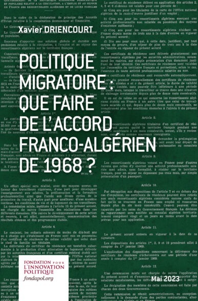Fondapol's tweet image. 🗞️Dans @Figaro_Histoire, Henri-Christian Giraud revient sur l’accord franco-algérien de 1968:
&quot;@XMDriencourt a jeté un pavé dans la mare en révélant l&apos;existence d&apos;un traité international dont l&apos;opinion française ignorait tout&quot;
👉L&apos;étude @Fondapol: urlz.fr/lZcA