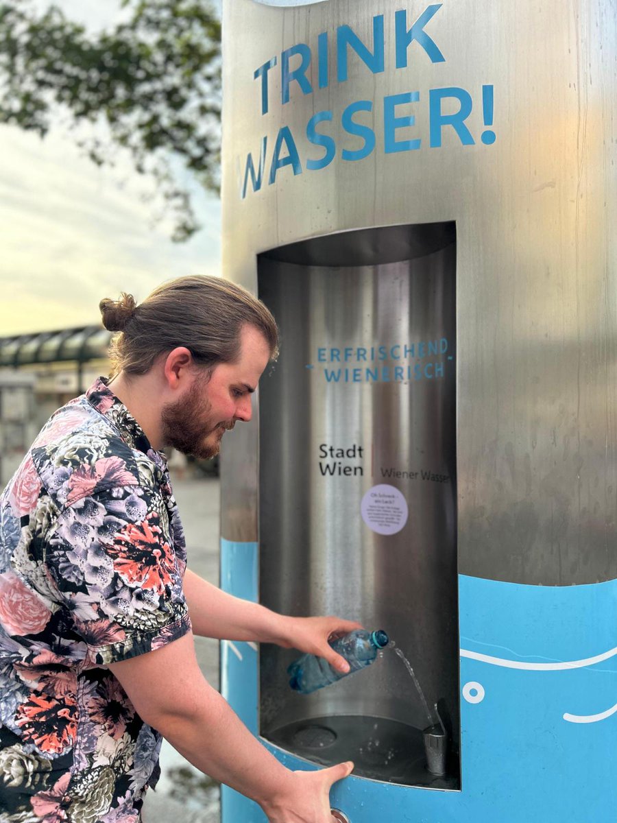 ICPDR_ORG's tweet image. 💡 Did you know that free water stations in Vienna are a requirement of the #WaterFrameworkDirective?

It&apos;s crucial to have an adequate number of water stations across the city for everyone to access clean and fresh 💧  on those scorching summer days!