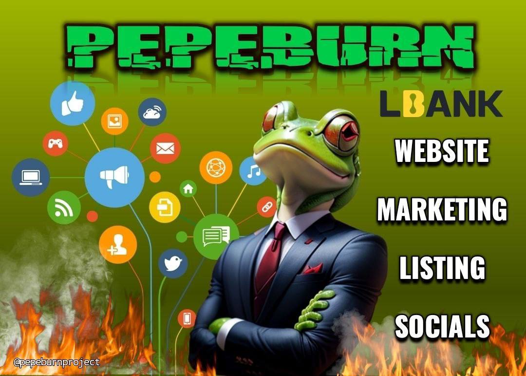 PepeBurnproject's tweet photo. ✨ Good morning, good morning Family #PEPEBURN ✨🙏🏻

✅ 1st Listing Coming 🔥🔥
✅ No Team Tokens 😎😉
✅ Blocked Liquidity 🔒🔏
✅ Just a 1M Supply 👀👀

🤯🤯 Now tell me, what the hell are you waiting for to buy the most lovable frog in the world? Then don't cry when we're on the moon 🌕🚀🚀

#PEPEBURN #sdao #LOVELY #pepe2  #PEPE #agix #SHIBARMY #1000x #BSCGEMS #Bitcoin #bnb #babydoge #matic #PolygonNFT