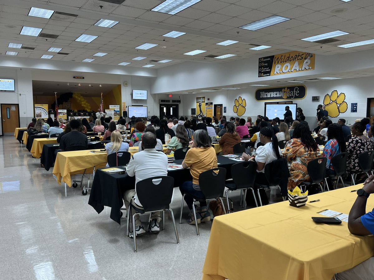 GoValdostaCats's tweet photo. Today is the first day of New Teacher Orientation. We are thrilled to welcome these new educators to the Wildcat Family.
#The3VWay #ChooseVCS https://t.co/IwE7wbfkwJ
