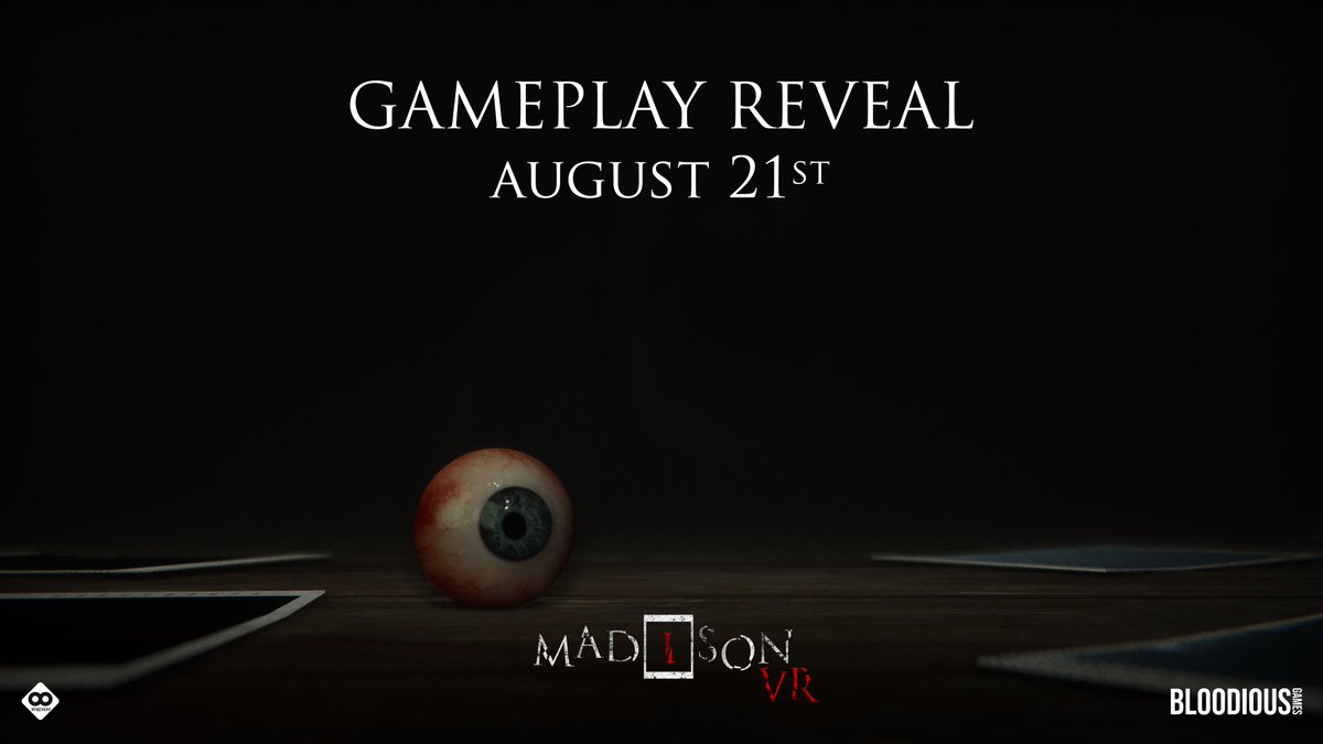PerpGames's tweet image. August 21st Can't come soon enough! Your very first look at #MADiSONVR gameplay! Coming this Halloween Season to PlayStation VR2 &amp;amp; PCVR! 😲 #PSVR2 #Horrorgames #VRGaming @BLOODIOUSGAMES