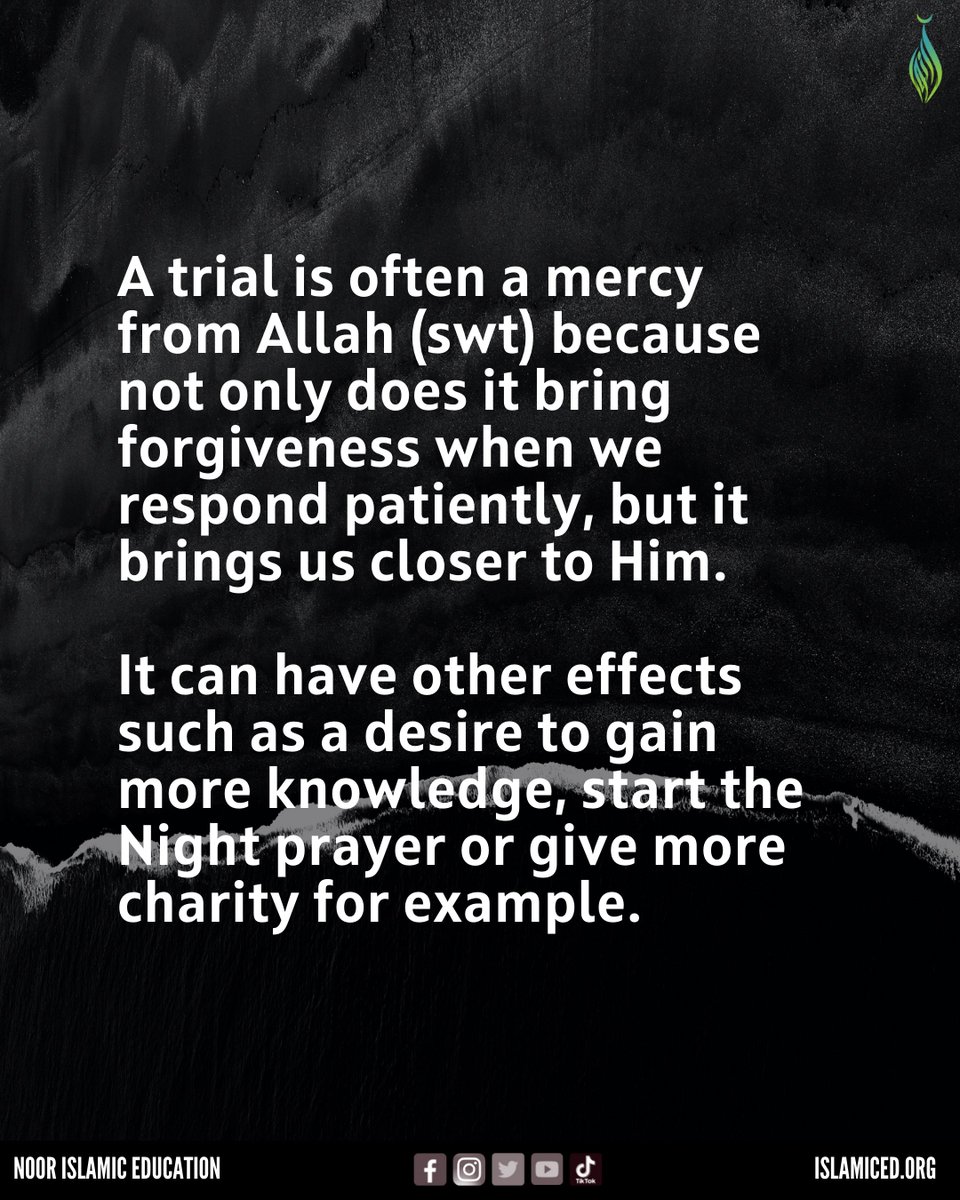 NoorIslamicEd's tweet image. Muharram Lesson 7: Purpose of Trials ⁠
⁠
#MuharramLessons #PurposeOfTrials #FindingStrengthInTrials #DrawingCloserToAllah #VirtueOfPatience #Muharram23