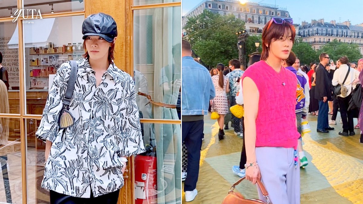 NCTsmtown's tweet photo. YUTA in Paris🇫🇷 | Louis Vuitton Men’s S/S 2024 Fashion Show Behind
  
https://t.co/npHv0iVsTU
 
#YUTA #유타 #ユウタ
#YUTAinParis #LouisVuitton #LVMenSS24
#NCT #NCT127 https://t.co/CZ70sSo6bf