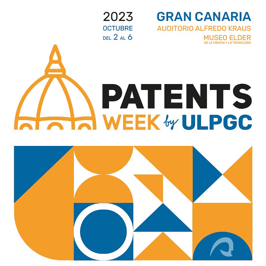 pctulpgc's tweet photo. #PatentsWeek by ULPGC se convertirá en el punto de encuentro clave durante la primera semana de octubre.
Conoce toda la información sobre el evento en nuestra web 👉 https://t.co/PWZwNomW0s https://t.co/ipljCt5Ebg