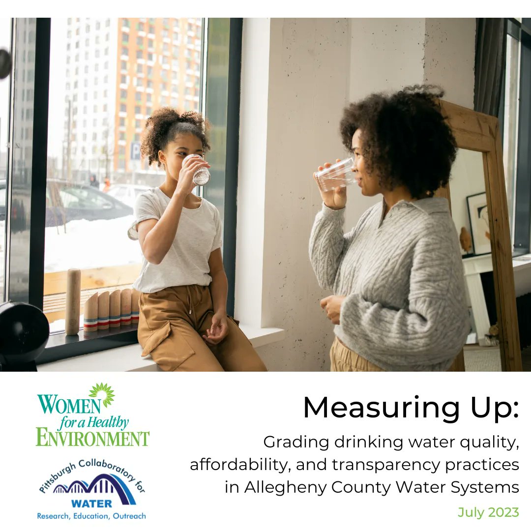 Together, @waterpitt & @WHEnvironment evaluated 36 water systems, documenting transparency, affordability, and water quality practices. Findings were translated into report cards designed to empower more equitable water governance. Learn more: bit.ly/WaterSystemRep…