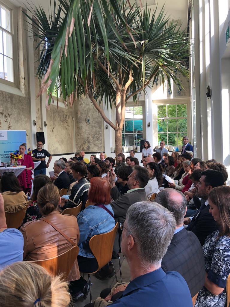CGFAmsterdam's tweet photo. 🌈 Wonderful #conference on Inclusion &amp; Visibility of #LGBTQIA with Ambassador of France @f_alabrune and hosted by CG @mariephilippe15 - amazing speakers shared their experiences on #rolemodels #careers &amp; fight against discriminations
Many thanks to all and happy #pride2023! https://t.co/hX7gOBGHue