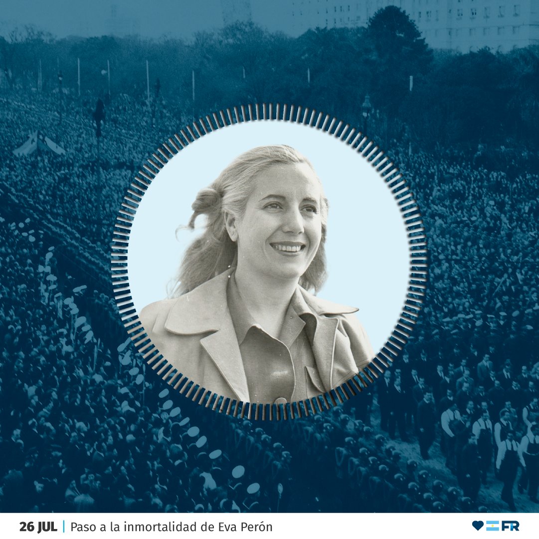 Defender los derechos de los sectores más vulnerables y promover la justicia social es la enseñanza que nos guía en el trabajo diario y en los ideales de nuestra Patria.

#EvitaEterna