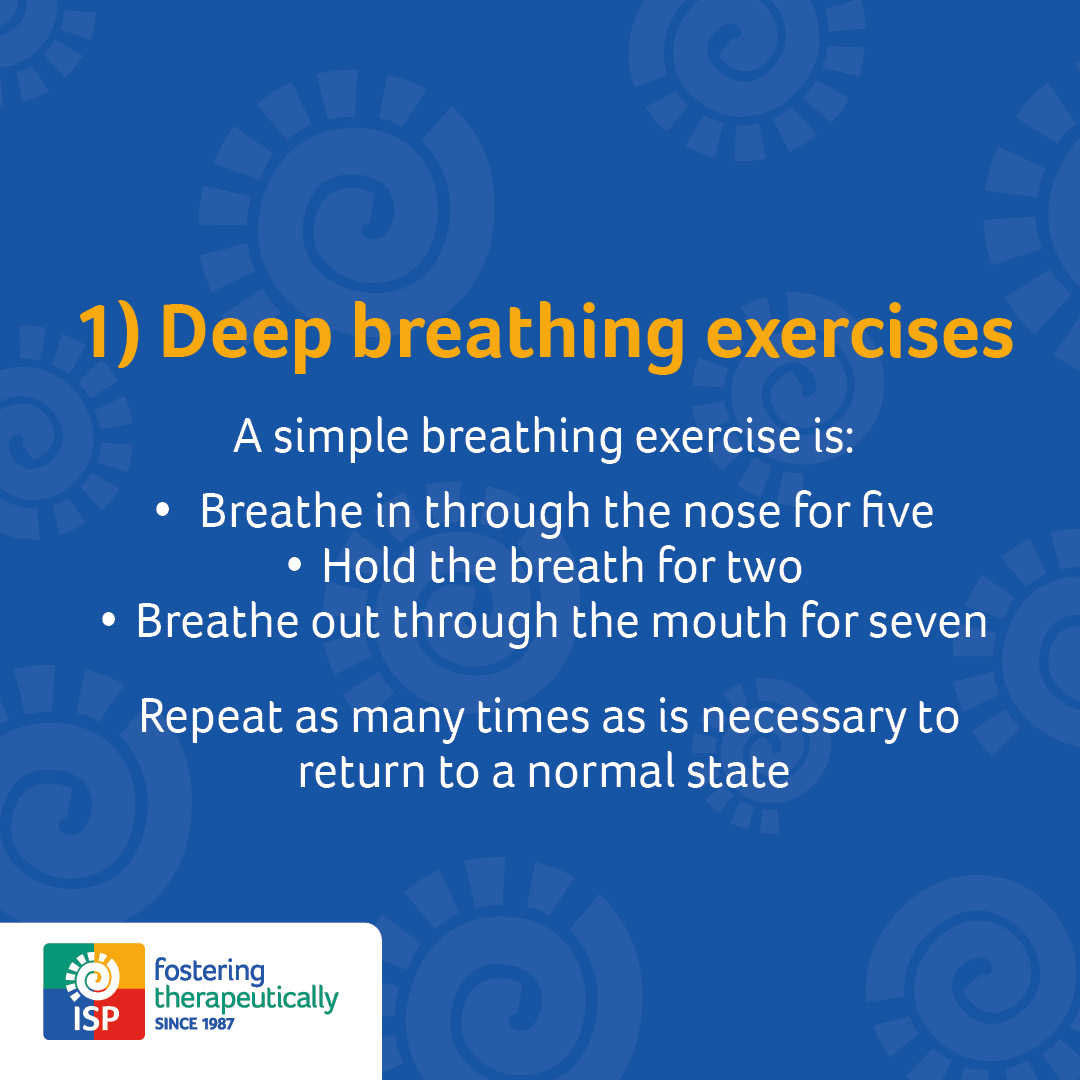 ISPfostercare's tweet photo. Here are 5 grounding exercises you can try when a child in your care becomes dysregulated 👇

It's important to practice these when your child is in their regulated state, so they are familiar and accessible when in fight or flight 💙

https://t.co/eQA9VL4cUe https://t.co/VfhmQesxy7