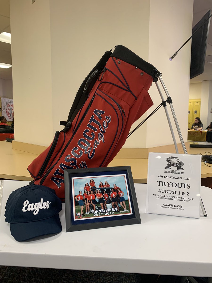 Lady Eagles at Flight School!  Come be part of the action 
⛳️🦅⛳️ <a href="/HumbleISD_AHS/">The Atascocita HS</a>