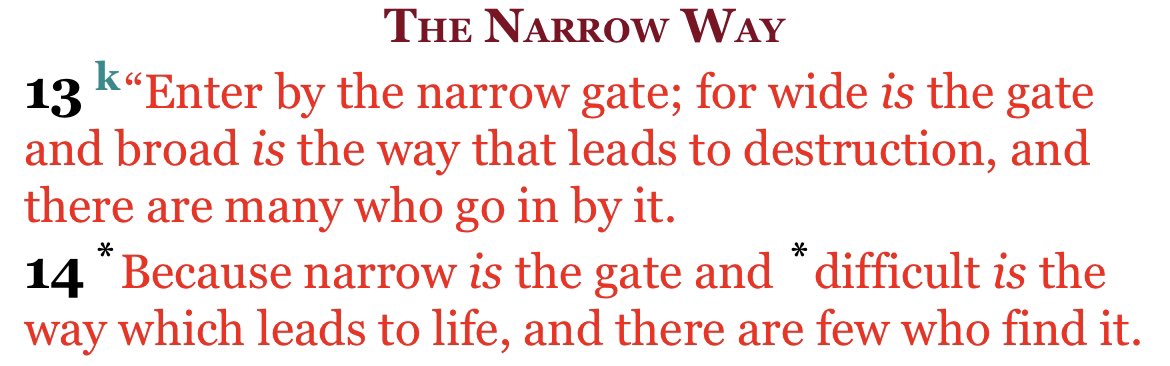 WalkInLight777's tweet image. Let your eyes look straight ahead,
And your eyelids look right before you.

Ponder the path of your feet,
And let all your ways be established.

Do not turn to the right or the left;
Remove your foot from evil.

#StraightWay

Matthew 7:11-12