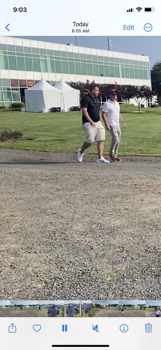 Josh Harris has arrived for training camp.  #Commanders <a href="/WTOP/">WTOP</a>