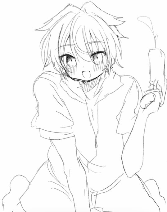 ぁぉぃくんと水鉄砲🔫 