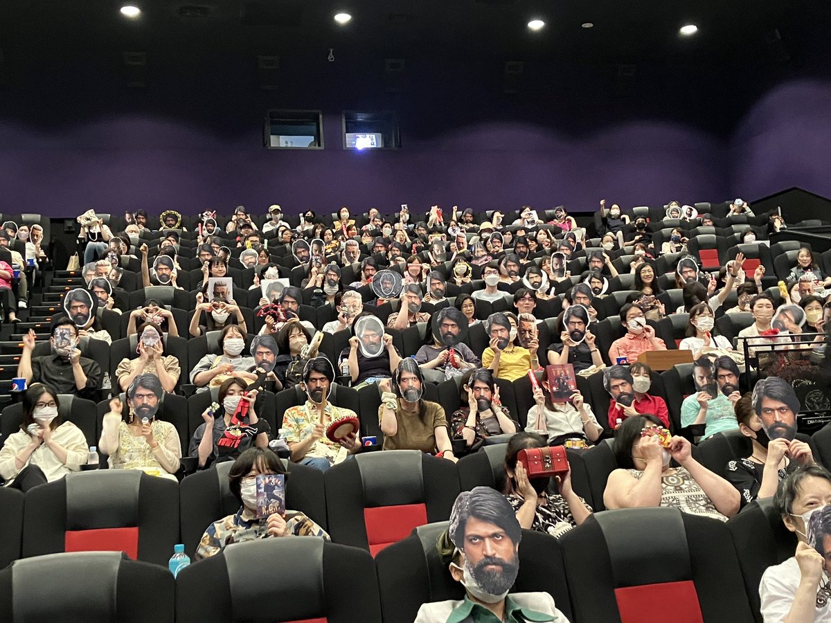 CEO of Box Office #Yash ruling the big screens in Japan. |#KGF | #KGFChapter2|