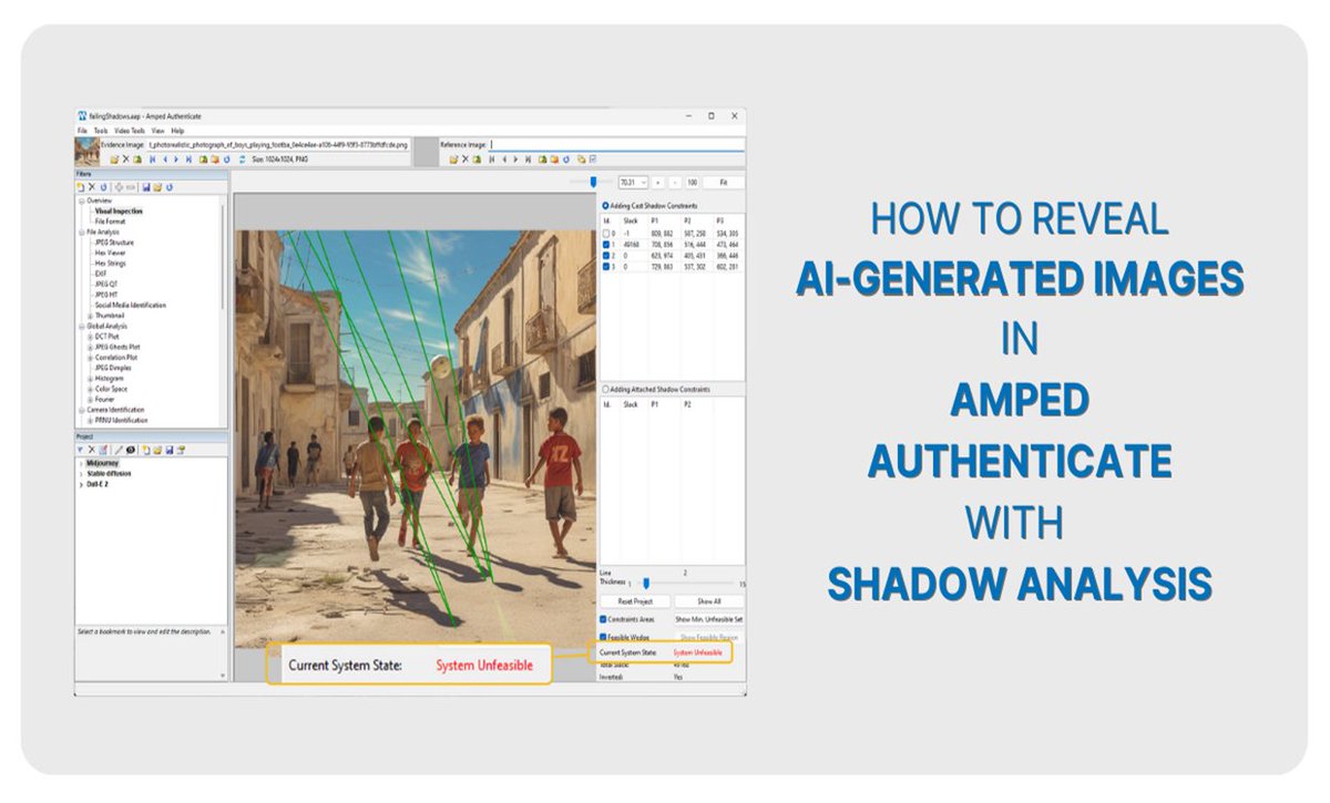 ForensicFocus's tweet image. How To Reveal AI-Generated Images By Checking Shadows And Reflections In Amped Authenticate buff.ly/44MqUAD #AmpedSoftware #AmpedAuthenticate #imageforensics