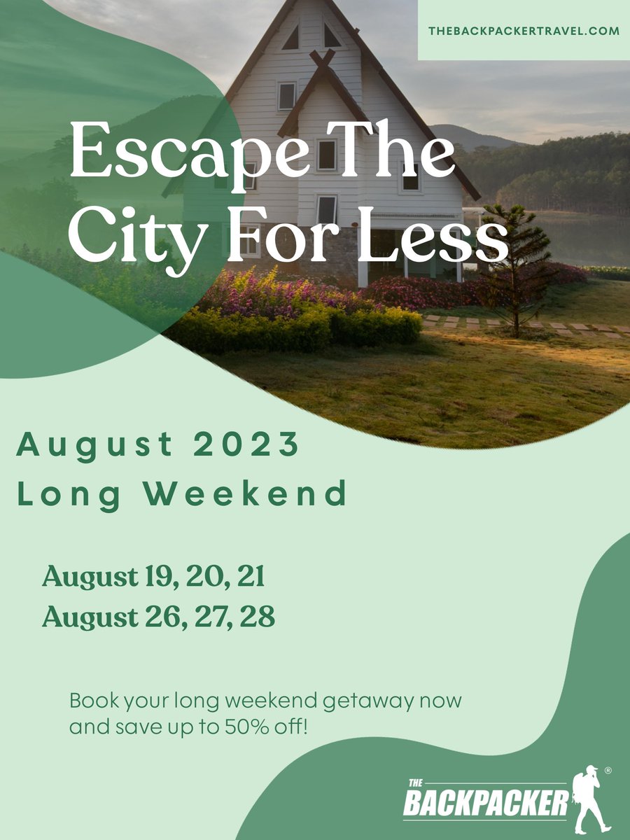 backpackerph's tweet photo. We do the planning for you. 
Let's book the vacation of your dreams! 

Book now! 
#travel #life #thebackpackertravel https://t.co/ZWXq3kwYFO